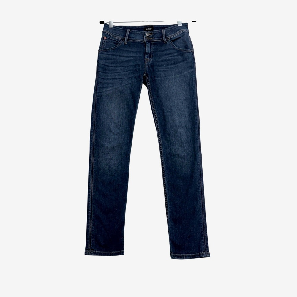 Hudson Collin Skinny Jeans Womens 27 Blue Low Rise Stretch Denim